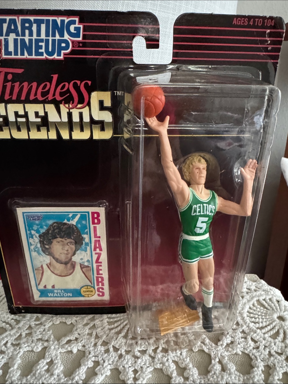 Bill Walton NBA #5 1997 Timeless Legends Boston Celtics Starting Line Up